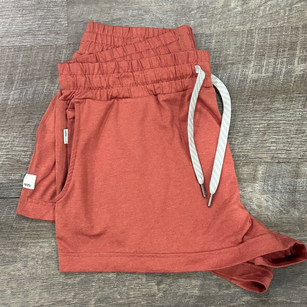 Women's Athletic Rust Shorts
